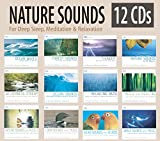 NATURE SOUNDS 12 CD Set: Ocean Waves, Forest Sounds, Distant Thunder, Sounds of Nature with Music, Wilderness Stream, Ocean Sounds, Relaxing Rain, Music for Healing, Loon Sounds, Whale Sounds