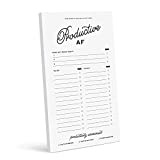 Productive AF Funny To Do List Notepad, Notes, To-Do’s, To-Buy, Priorities Memo Pad for shopping lists, reminders and appointments, 4.5 x 7.5 inches, 50 sheets, MADE IN THE USA