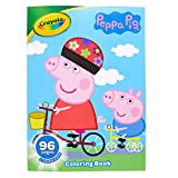 Crayola Peppa Pig Coloring Book with Stickers, Gift for Kids, 96 Pages, Ages 3, 4, 5, 6