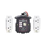 Eaton CHSPT2SURBUNDLE Whole House Protector and Two Surge Receptacles, Black and White