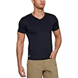 Under Armour Men's Tactical HeatGear Compression V-Neck T-Shirt Tops by Under Armour Medium Black