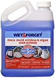 Wet & Forget Moss, Mold, Mildew, & Algae Stain Remover Multi-Surface Outdoor Cleaner Concentrate, Original, 64 Fluid Ounces