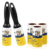 HONGFENGDZ Lint Roller Pet Hair Remover - Extra Sticky Lint Tape Rollers for Clothes Dog Cat Hair Fur - 5 Pack