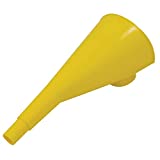 Eagle F-15 HDPE 10 Poly Funnel For Metal Type I Safety Cans, 4 Height, 8 Width, 9 Length,Yellow