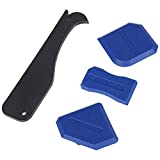 Vibit 4 Pack Caulking Tool Kit Silicone Sealant Finishing Tools & Caulk Remover for Kitchen Bathroom Window Shower and Sink Joint Sealing