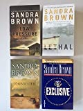 Sandra Brown (4 Book Set) Low Pressure; Lethal; Rainwater; Exculsive