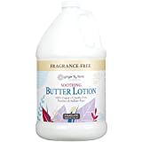 Ginger Lily Farms Botanicals Soothing Butter Lotion, 100% Vegan, Paraben, Sulfate, Phosphate, Gluten & Cruelty-Free, 1 Gallon, Fragrance-Free, 128 Fl.Oz