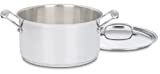 Cuisinart 744-24 Chef's Classic Stainless Stockpot with Cover, 6-Quart,Silver
