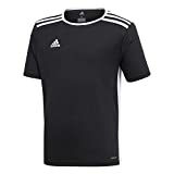 adidas Boys' Entrada 18 Jersey, Black, Large