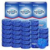 Automatic Toilet Bowl Cleaner Tablets，Bathroom Toilet Tank Cleaner，Blue Clean Bubbles,Strong Detergent Ability,Long-lasting 300 brushes,Mild Fresh Pine Scent(30 Pack)