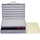 Two SMD SMT Resistor Capacitor 1206 0805 0603 Box Organizer Craft Beads Storage 144 Compartments for each box