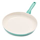 GreenPan Rio Healthy Ceramic Nonstick, Frying Pan, 12", Turquoise