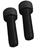 Black Pair of Replacement Screws for Fuel Wheels Black Center Cap Cap 1001-63B