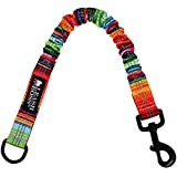 Leashboss Pattern Bungee Dog Leash Extension, 18" Shock Absorbing Lead Extender, Pattern Collection - Large Dog Leash Attachment and Shock Absorber (Blanket Pattern)