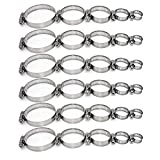 Adjustable Stainless Steel Worm Gear Hose Clamps Water Pipe Clamps Assortment Kit 30 Piece