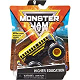 Monster Jam 2021 Spin Master 1:64 Diecast Monster Truck with Wheelie Bar: Arena Favorites Higher Education School Bus