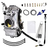 Tektall Carburetor Replace For Mikuni HSR42mm HSR TM42-6 42mm Fits for Harley Evo Evolution Twin Cam Motorcycle with Choke Cable