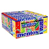 Mentos Rainbow Display mit 40 Rollen, 1er Pack (1 x 1.5 kg)