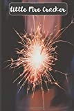 Little Fire Cracker: Firework fuse ,wedding sparkles , 4th of july sparklers , diwali firecrackers , fireworks sticks , party,birthday , notebook , journal