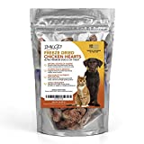 Freeze Dried Chicken Hearts for Dogs – Natural Taurine, Better Than Liver for Cats, USDA Certified, Single Dehydrated Ingredient for Pets & Puppy Training – No Grain, Gluten - Made in USA