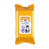 Arm & Hammer Dander Reducing Cat Wipes | 100 Count Lavender Scent Cat Dander Wipes for All Cats with Baking Soda to Soothe and Moisturize | Cat Wipes Made with Advanced Odor Control