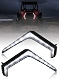 Dovotech RZR Xp 1000 Fang Lights Kit - Rzr 1000 Lights LED Front Turn Signal Rzr Lights Super BRIGHT, RZR Street Legal Kit Accessories Compatible with Polaris 2019 2020 2021 RZR XP 1000 Turbo