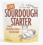 Breadtopia Sourdough Starter Live | Non-GMO, Heirloom, & Organic | Our Sour Dough Starter is Active & Ready to Go | Sourdough Starters for Home Made Bread Sourdough | Easy to Use Bread Starter Culture