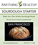 San Francisco Sourdough Starter - Dehydrated, Dried Sourdough Starter for Baking Bread- Sour Dough Starter-Sourdough Bread Starter- Best Customer Service, Contact for any Questions