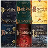 Shardlake series collection c. j. Sansom 6 books set (Dissolution, Dark Fire, Sovereign, Revelation, Heartstone, Lamentation)