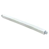 Ez-Flo 15194 36 Inch Plastic Towel Bar - Solid White, Made To Be Cut To A Desired Length