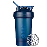 BlenderBottle Classic V2 Shaker Bottle Perfect for Protein Shakes and Pre Workout, 20-Ounce, Navy