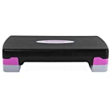 Tone Fitness Aerobic Step, Pink, Exercise Step Platform