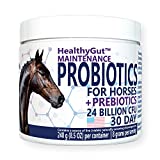 HealthyGut™ Probiotics for Horses Dietary Supplement, All-Natural Digestive System Maintenance Formula (30 Days)