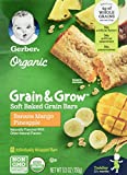 Gerber Up Age Organic Grain & Grow Soft Baked Grain Bars Banana Mango Pineapple, 5oz