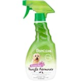 TropiClean Sweet Pea Tangle Remover Spray for Pets, 16oz - Made in USA - Dog Detangler and Dematting Spray - Naturally Derived Ingredients - No-Rinse Formula - Alcohol Free - Paraben Free - Dye Free