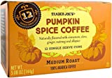 Trader Joes coffee K cup pods Pumpkin Spice 2 boxes total 24 K cups