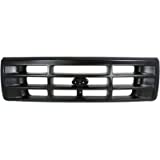 New Front Grille For 1992-1997 Ford F-Series, Black FO1200172 F6TZ8200AAA