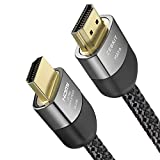 Zeskit Maya 8K 48Gbps Certified Ultra High Speed HDMI Cable 6.5ft, 4K120 8K60 144Hz eARC HDR HDCP 2.2 2.3 Compatible with Dolby Vision Apple TV 4K Roku Sony LG Samsung Xbox Series X RTX 3080 PS4 PS5