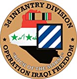 Military Productions 3rd Infantry Division Operation Iraqi Freedom Decal