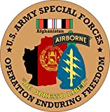 Military Productions US Army Special Forces Operation Enduring Freedom Decal