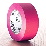 Real Professional Grade Gaffer Tape by Gaffer Power, Made in The USA, Pink Fluorescent 2 Inches by 30 Yards, Floor Markings, Social Distancing Lines, Non-Reflective