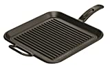 Lodge BOLD 12 Inch Seasoned Cast Iron Grill Pan; Design-Forward Cookware