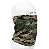 OCP Multifunction Headwear, Updated Color to Match US Military Uniform, Seamless Face Shield, Face Mask for Hunting, Military Neck Gaiter, Athletic Head Wrap, Military Head Wrap, UV Protection