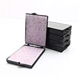 Black Conductive Hinged Plastic Storage Box with Pink 1/4" Anti-Static Foam. Box is 2 9/16" L x 3 1/2" W x 1/2" H - 10 Pieces Per Pack