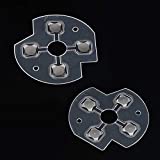 2PCS Dpad Key Button Metal Patch D Pad Abxy Conductive Film Metal Dome Snap for Xbox One Controller Xbox One Slim Controller