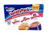 Hostess Variety Pack Cappuccino and Hot Cocoa 30 Single Serve Brew Cups Twinkies Snoballs Ding Dongs