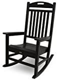 Trex Outdoor Furniture Yacht Club Rocker Chair, Charcoal Black