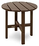 Trex Outdoor Furniture Cape Cod Round 18-Inch Side Table, Vintage Lantern