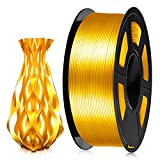 PLA Silk Filament 1.75mm, JAYO 3D Printer Filament 1KG Shiny Silky Shine Metallic PLA, Silk Gold