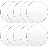 10 Pieces 6 Inch Clear Acrylic Circle Sheet Acrylic Round Disc Acrylic Circle Blank Plastic Disc for Cake Holders Coasters Picture Frame Painting Art Project DIY Crafts Protection for Furniture